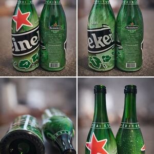 Heineken Green Glass Bottles